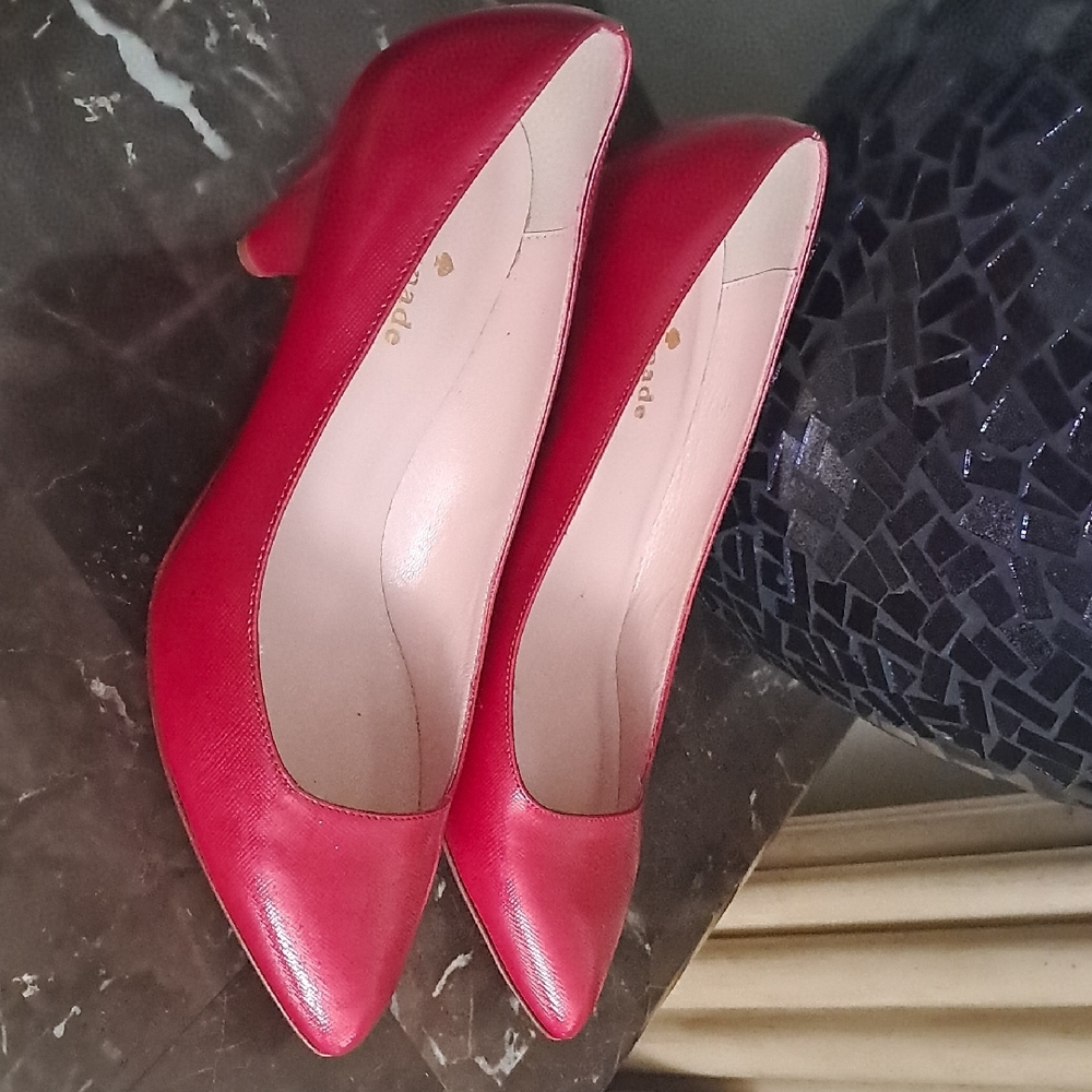 Kate Spade Red Women's Heels - 6C